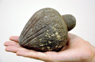 A Crusader hand grenade was one of the items collected by the late Marcel Mazliah. (Ashernet)