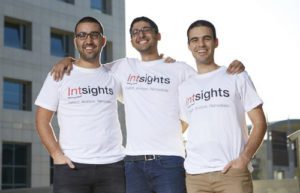 IntSights team, l-r: Bal Ben David, Guy Nizan and Alon Arvatz