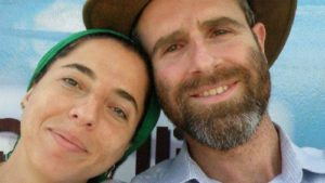 Dafna Meir, pictured with her husband, Natan. (Facebook)