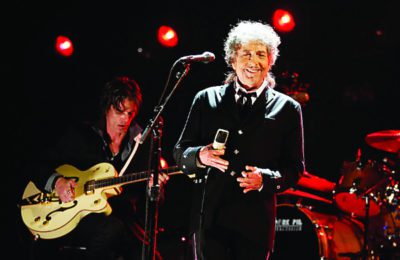Bob Dylan at the Critics’ Choice Movie Awards on Jan. 12, 2012. (Christopher Polk/Getty)