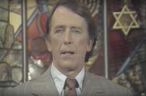 Fritz Weaver appears in a public service announcement for the United Jewish Welfare Fund in 1979. (YouTube)