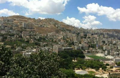 The city of Nablus, pictured in 2014 (Basel Quzeih/Wikimedia)