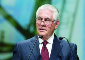 Rex Tillerson, pictured in 2015. (Christophe Morin/Bloomberg/Getty)