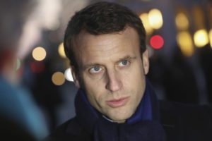 French independent presidential candidate Emmanuel Macron.  (Sean Gallup/Getty)