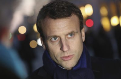French independent presidential candidate Emmanuel Macron. (Sean Gallup/Getty)
