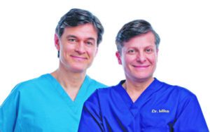 Dr. Mehmet Oz, left, and Dr. Michael Roizen
