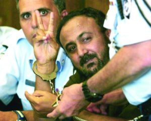 Marwan Barghouti, pictured at his sentencing in June, 2004. (Isranet)