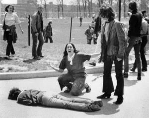John Filo's Pulitzer Prize-winning photo of the Kent State Massacre.