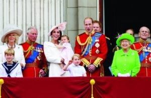 The Royal Family mark the Queen's 90th birthday, 2016 in London. (Ben A. Pruchnie/Getty)