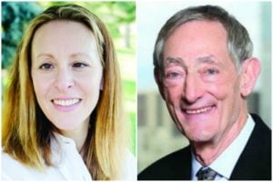 Lara Knuettel, l; Don Kortz