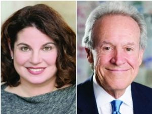 Lindy Eichenbaum Lent, l; Jerry Glick