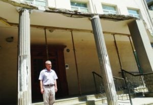 Saul Davidov at The Jewish Home in Baku.