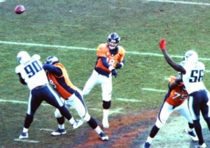 Super Bowl winning Denver Bronco Peyton Manning (Gerald Mellman)