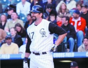 Legendary Colorado Rockie Todd Helton (Gerald Mellman)