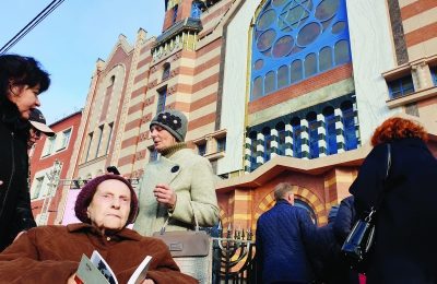 The restored synagogue in Kaliningrad reopened on Nov. 8, 2018.