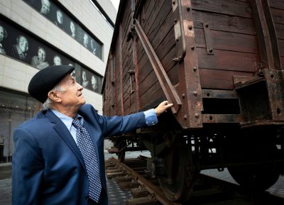 Freight car Auschwitz exhibi