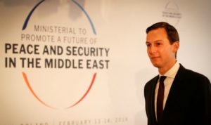 Jared Kushner Middle East Peace Summit Warsaw