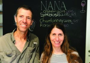 Eran and Schachar of Nana Estate winery in Israel.
