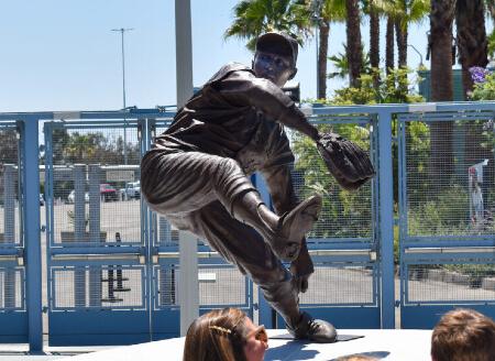 Koufax to join Jackie Robinson with statue at Dodger Stadium