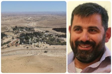 Former Colorado emissary Itai Divinsky is now director of R&D and partnerships of Nitzana, Israel (pictured left).