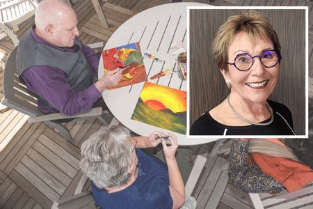 Gaile Weisbly Waldinger, head of development at Kavod Senior Life, values the rich experiences offered to senior residents.
