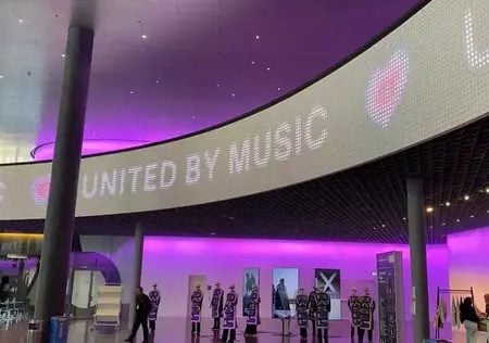 Eurovision Hall in Basel, Switzerland, May, 2025. (Nathan Stolero)