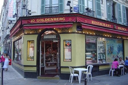Jo Goldenberg in the Marais district of Paris. (Wikimedia Commons)