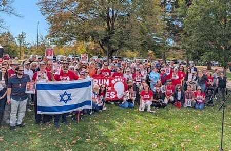 Run For Their Lives Denver, Boulder and Fort Collins meet Oct. 19, 2025 in Wash Park to celebrate the return of all the remaining living hostages held by Hamas in Gaza.