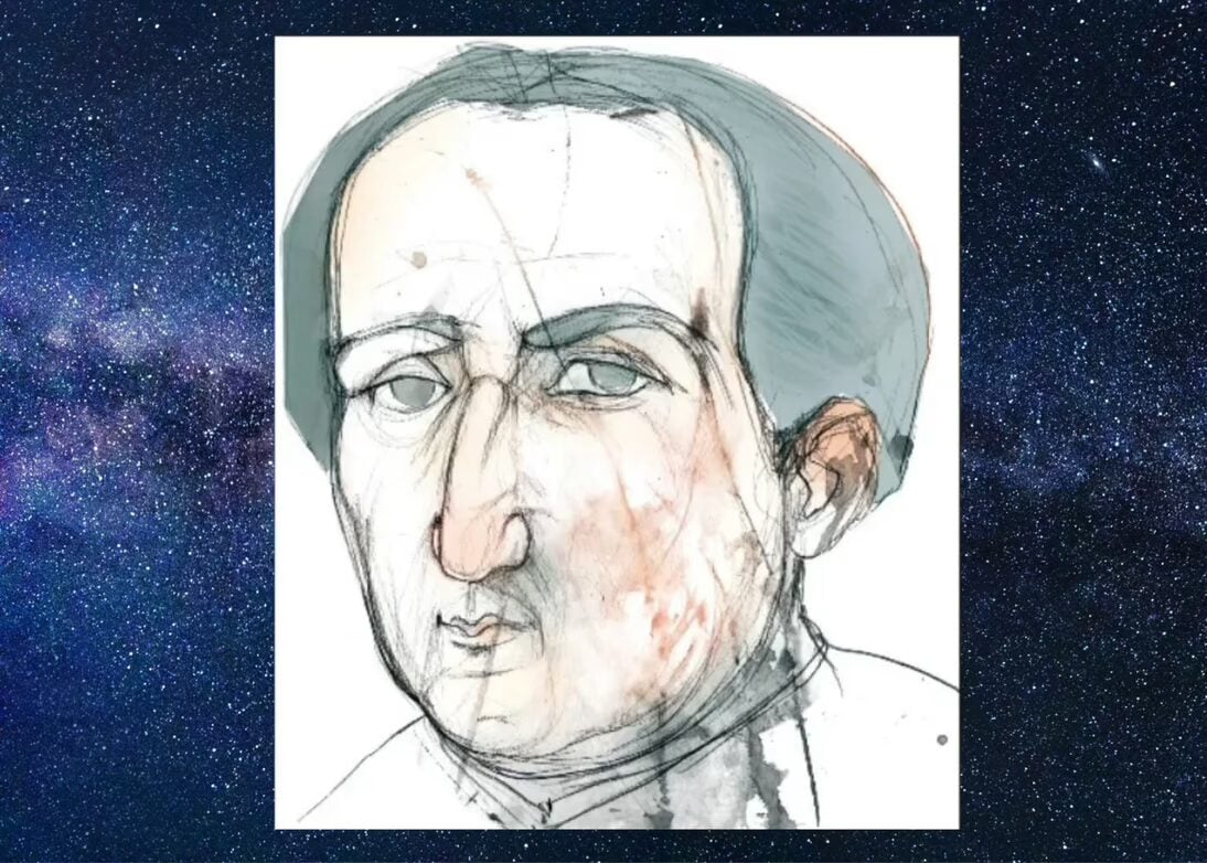 Portrait of Abraham Zacuto, by Eulogia Merle, 2011 (Wikimedia Commons)